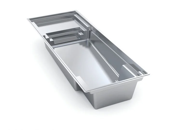 3D Render - 'The Illusion' Fiberglass Pool