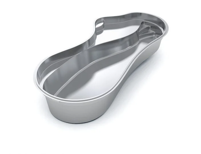 3D Render - 'The Inspiration' Fiberglass Pool