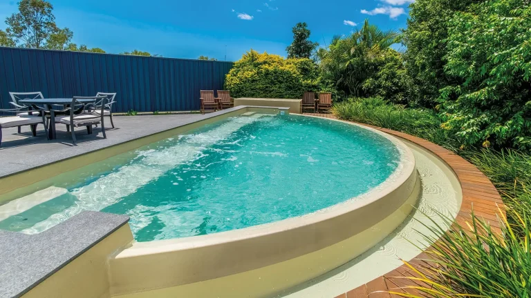 Glimmer Fiberglass Pool