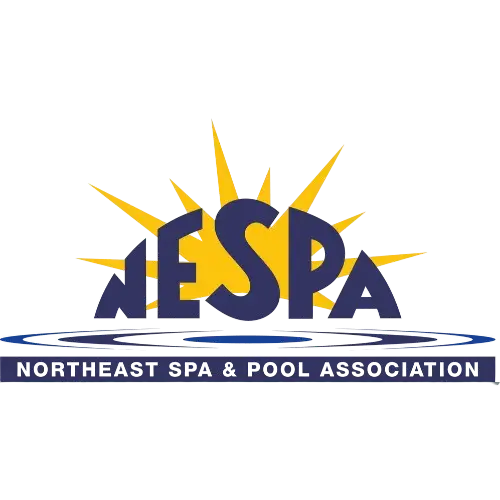 NESPA Northeast Spa & Pool Association member logo at Gorlin Pools in Lakehurst, NJ
