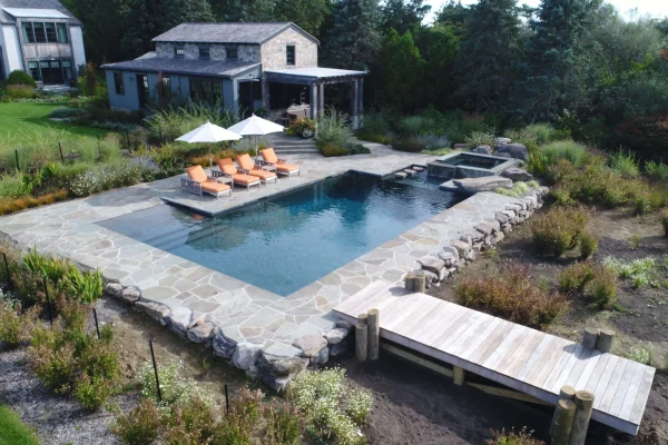 Clean water after weekly pool service Southampton