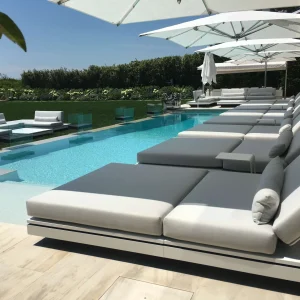 commercial pool service - hotel pool (left side)