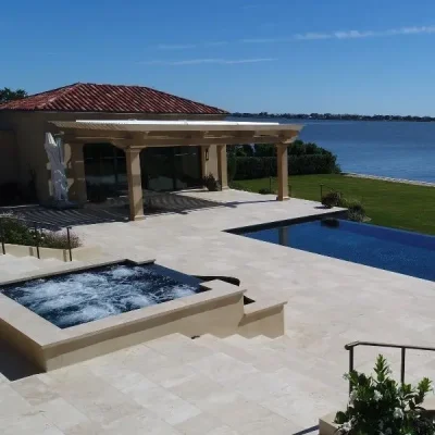 Custom gunite pool construction Southampton NY