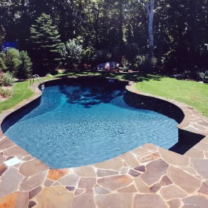 freeform-pool-dark-coping-irregular-flagstone-patio-wooded-lawn-lakehurst-nj-gorlin-pools