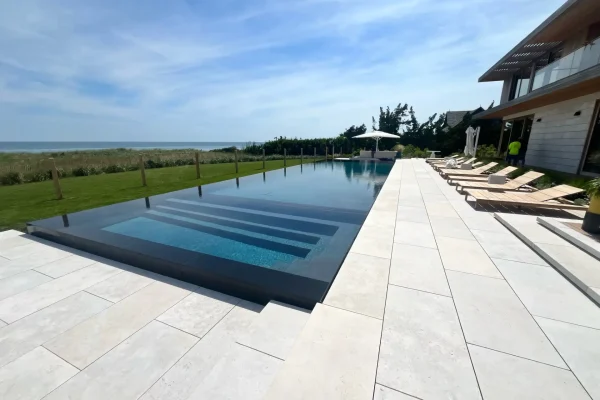 pelican pools - in-ground inifinity pool